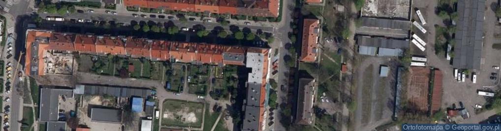 Zdjęcie satelitarne Wspólnota Mieszkaniowa ul.Langiewicza 7