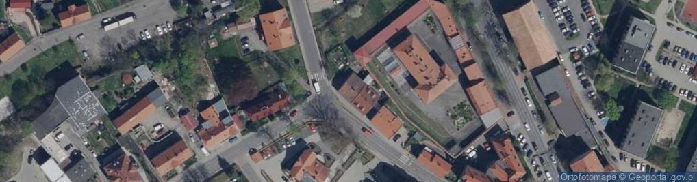 Zdjęcie satelitarne Wspólnota Mieszkaniowa ul.Lubańska 15-16 Gryfów Śląski