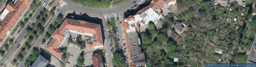 Zdjęcie satelitarne Wspólnota Mieszkaniowa ul.M.Reja 69 Wrocław