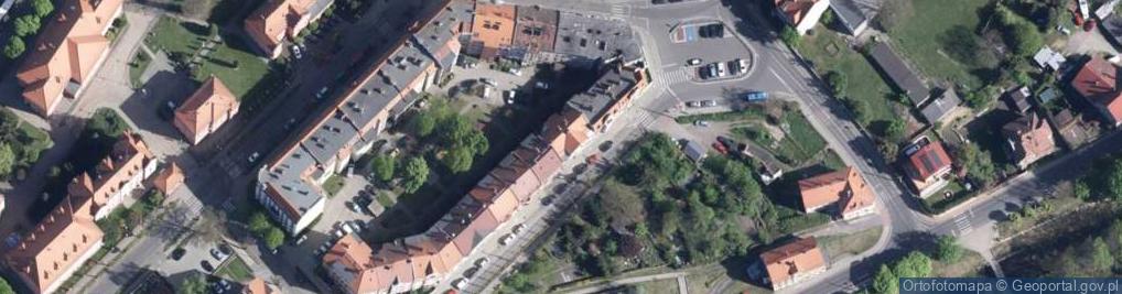 Zdjęcie satelitarne Wspólnota Mieszkaniowa ul.Mikołaja Kopernika 37 w Lubaniu