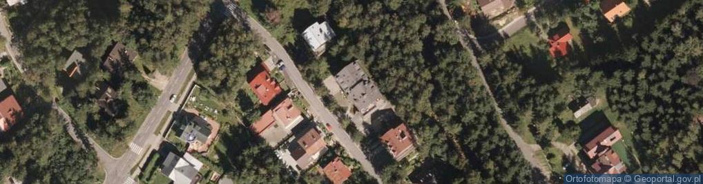 Zdjęcie satelitarne Wspólnota Mieszkaniowa ul.Moniuszki 11 A w Karpaczu
