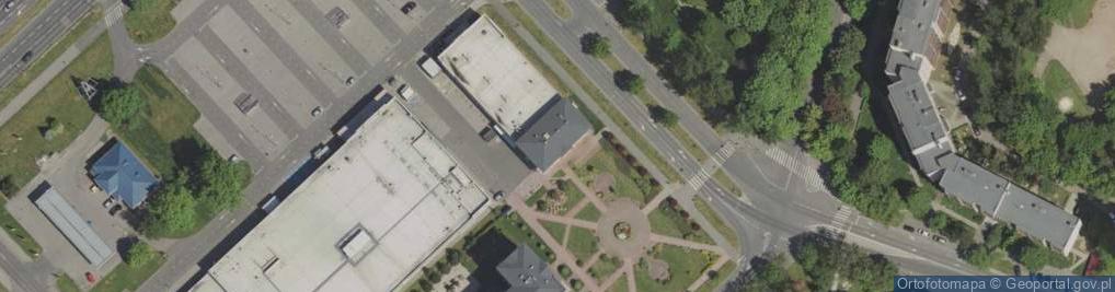 Zdjęcie satelitarne Wspólnota Mieszkaniowa ul.Moniuszki 7 A Jelenia Góra