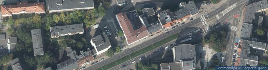 Zdjęcie satelitarne Wspólnota Mieszkaniowa ul.Naramoweicka 150A w Poznaniu