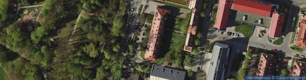 Zdjęcie satelitarne Wspólnota Mieszkaniowa ul.Ołtaszyńska 94-98 Wrocław