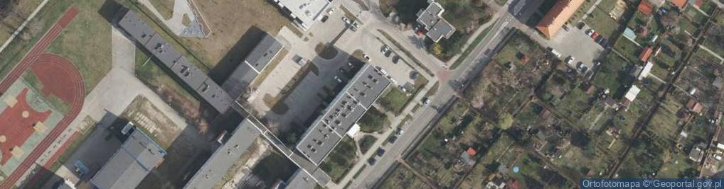 Zdjęcie satelitarne Wspólnota Mieszkaniowa ul.Paderewskiego 22 w Gliwicach