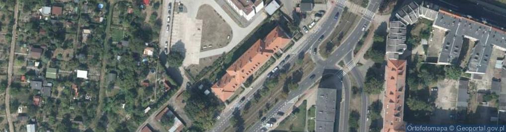 Zdjęcie satelitarne Wspólnota Mieszkaniowa ul.Piękna nr 8 71-081 Szczecin