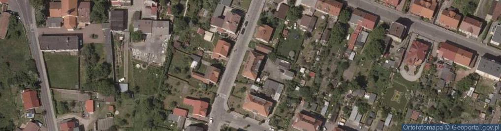 Zdjęcie satelitarne Wspólnota Mieszkaniowa ul.Pocztowa 3 w Chocianowie