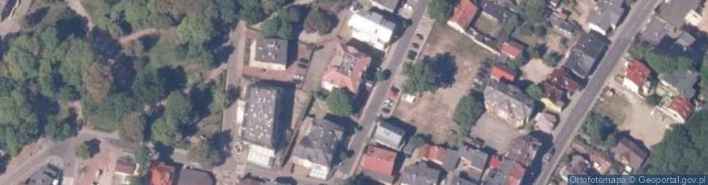 Zdjęcie satelitarne Wspólnota Mieszkaniowa ul.Pomorska 6, Międzyzdroje