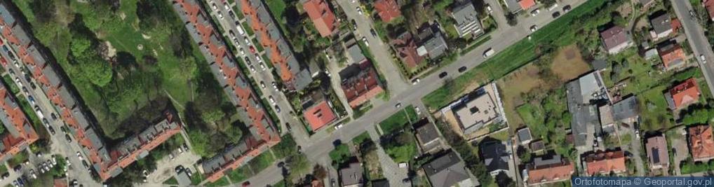 Zdjęcie satelitarne Wspólnota Mieszkaniowa ul.Romanowskiego 38, Wrocław