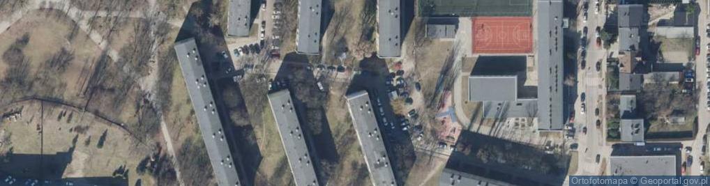 Zdjęcie satelitarne Wspólnota Mieszkaniowa ul.Staffa 4