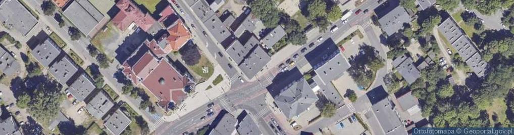 Zdjęcie satelitarne Wspólnota Mieszkaniowa ul.Sudecka 37 Jelenia Góra