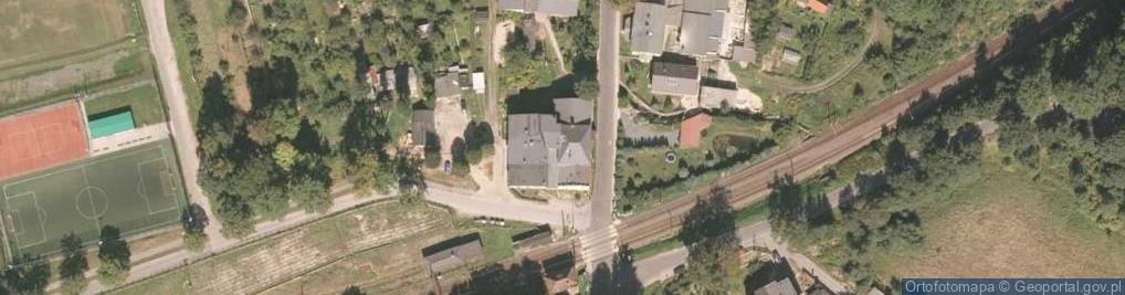 Zdjęcie satelitarne Wspólnota Mieszkaniowa ul.Świerczewskiego 1 Janowice Wielkie