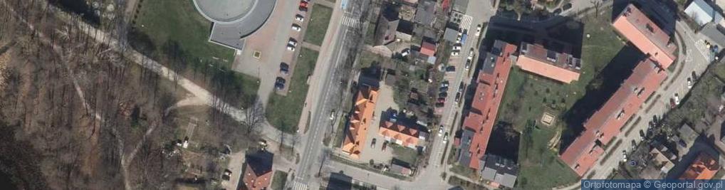 Zdjęcie satelitarne Wspólnota Mieszkaniowa ul.Szczecińska 19 w Szczecinku