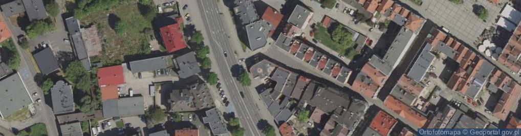 Zdjęcie satelitarne Wspólnota Mieszkaniowa ul.Traugutta 6 Jelenia Góra