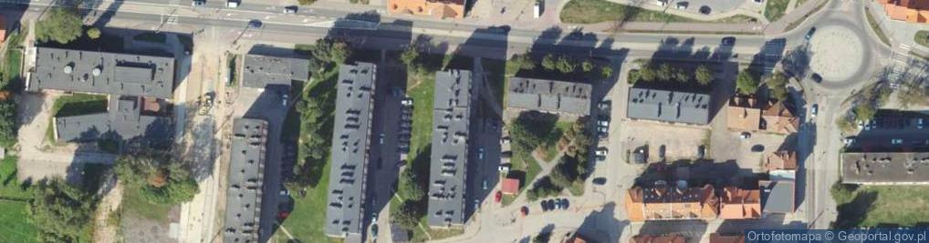 Zdjęcie satelitarne Wspólnota Mieszkaniowa ul.Traugutta 7 A