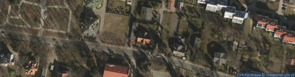 Zdjęcie satelitarne Wspólnota Mieszkaniowa ul.Trzebnicka 22 Oborniki Śląskie