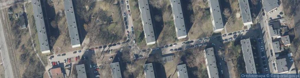 Zdjęcie satelitarne Wspólnota Mieszkaniowa ul.Umińskiego 5