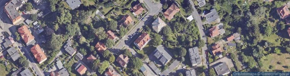 Zdjęcie satelitarne Wspólnota Mieszkaniowa ul.Wańkowicza 7/9 Jelenia Góra