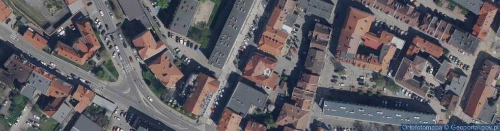 Zdjęcie satelitarne Wspólnota Mieszkaniowa ul.Warszawska 11 Lubań