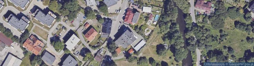 Zdjęcie satelitarne Wspólnota Mieszkaniowa ul.Warszawska 5 A Jelenia Góra