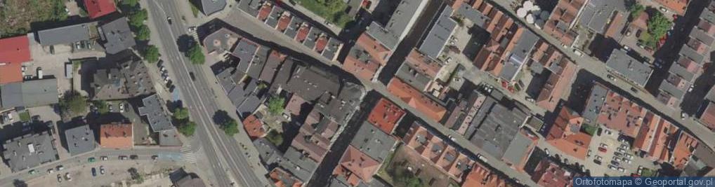 Zdjęcie satelitarne Wspólnota Mieszkaniowa ul.Wiejska 21/21 A Jelenia Góra