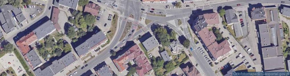 Zdjęcie satelitarne Wspólnota Mieszkaniowa ul.Wolności 94 Jelenia Góra