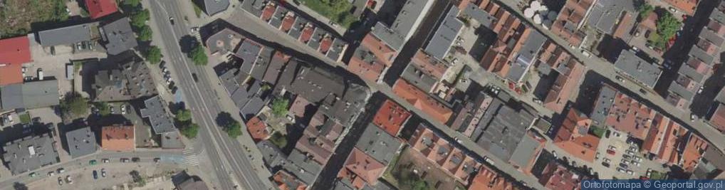 Zdjęcie satelitarne Wspólnota Mieszkaniowa ul.Wrocławska 116 Jelenia Góra