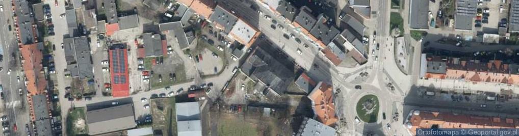 Zdjęcie satelitarne Wspólnota Mieszkaniowa ul.Wrocławska 22 Zgorzelec