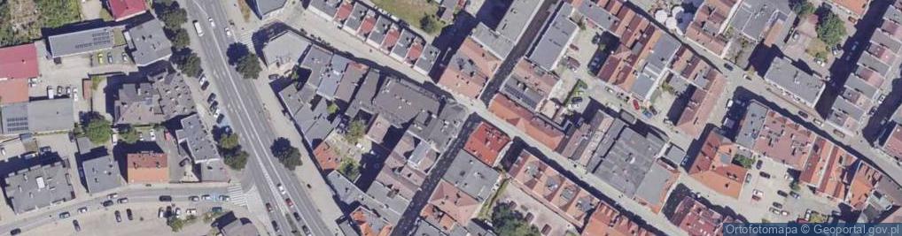 Zdjęcie satelitarne Wspólnota Mieszkaniowa ul.Zamenhofa 2 Jelenia Góra