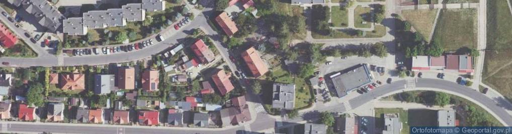 Zdjęcie satelitarne Wspólnota Mieszkaniowa ul.Zamoyskiego 20 Bogatynia