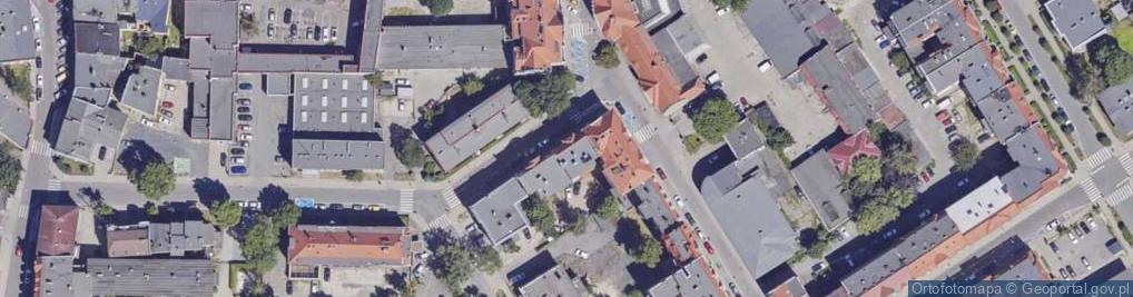 Zdjęcie satelitarne Wspólnota Mieszkaniowa ul.Zaułek 13 Jelenia Góra