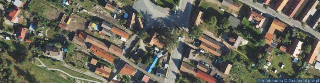 Zdjęcie satelitarne Wspólnota Mieszkaniowa ul.Zielonogórka 44 66-001 Zawada