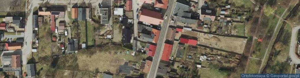 Zdjęcie satelitarne Wspólnota Mieszkaniowa ul.Zielonogórska 7 66-016 Czerwieńsk