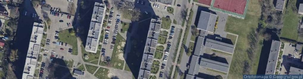 Zdjęcie satelitarne Wspólnota Mieszkaniowa w Budynku Położonym w Gliwicach przy ul.Wolności 32-44