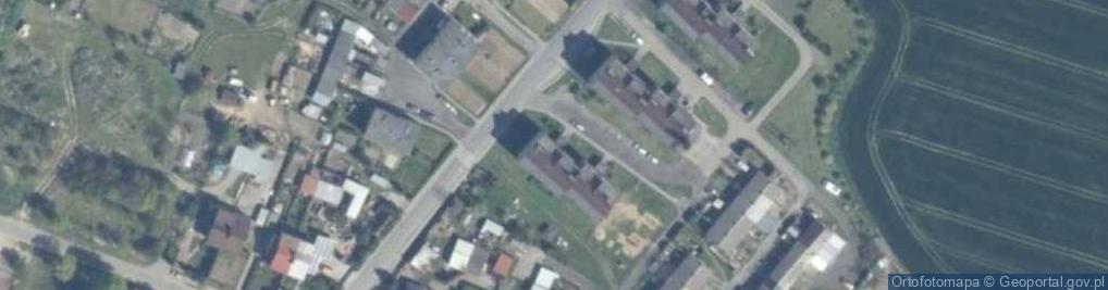 Zdjęcie satelitarne Wspólnota Mieszkaniowa w Siemczynie nr 12, 13, 14 74-204 Kozielice