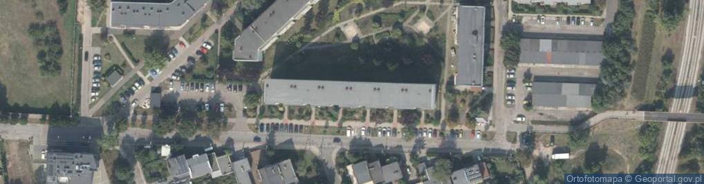 Zdjęcie satelitarne Wspólnota Mieszkaniowa Właścicieli Nieruchomości "Opw-7" Os.Powstańców Warszawy 7 w Poznaniu