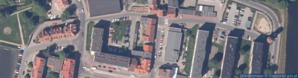 Zdjęcie satelitarne Wspólnota Mieszkaniowa Wojska Polskiego 67 72-300 Gryfice