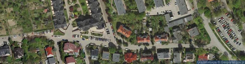 Zdjęcie satelitarne Wspólnota Mieszkaniowa Wrocław ul.Chrzanowskiego 13