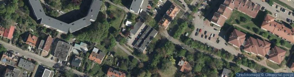 Zdjęcie satelitarne Wspólnota Mieszkaniowa Wrocław ul.Kleczkowska 1B