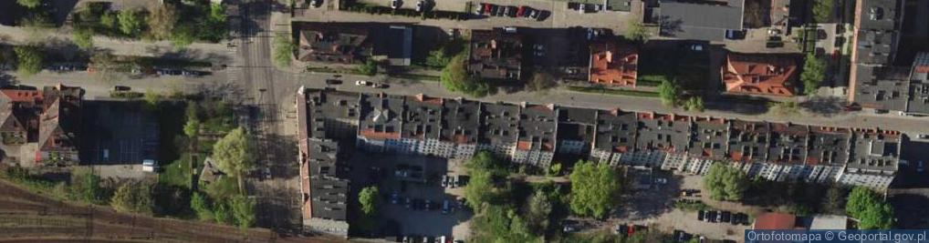 Zdjęcie satelitarne Wspólnota Mieszkaniowa Wrocław ul.Kleczkowska 42