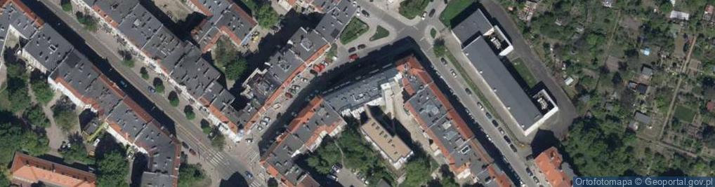 Zdjęcie satelitarne Wspólnota Mieszkaniowa Wrocław ul.Osobowicka 148