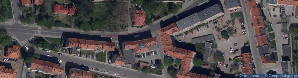 Zdjęcie satelitarne Wspólnota Mieszkaniowa Złotoryjska 142