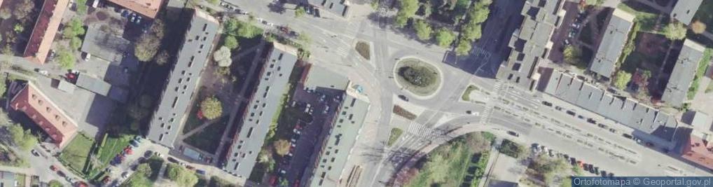 Zdjęcie satelitarne Wspólnota Właścicieli Garaży ul.Nadbrzeżna
