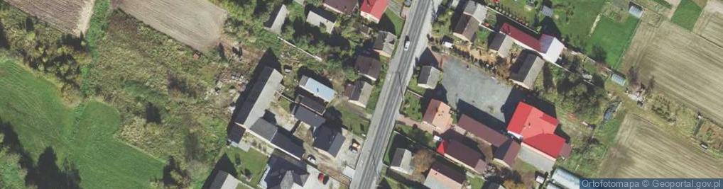 Zdjęcie satelitarne Wulkanizacja Leszek Adamski