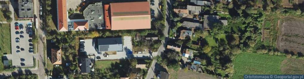 Zdjęcie satelitarne Wulkanizacja Usługi