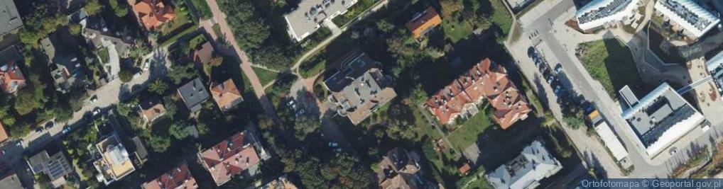 Zdjęcie satelitarne Wydawnictwo Seneka