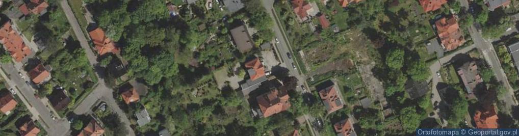 Zdjęcie satelitarne Wydawnictwo Turystyczne Plan Fronia Rafał Maciej