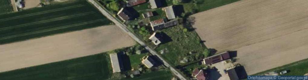 Zdjęcie satelitarne Wydobycie Wykopalin Marglu Ociepski Cezary