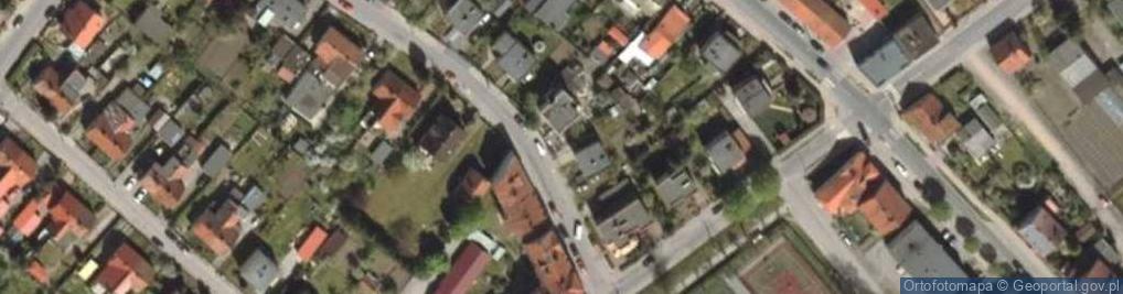 Zdjęcie satelitarne Wykonywanie Nagrobków