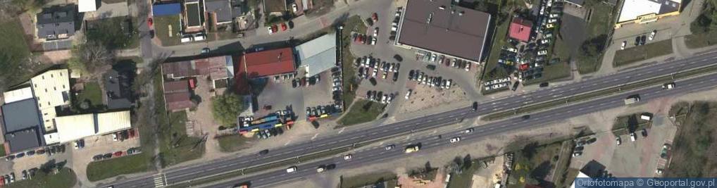 Zdjęcie satelitarne Wymiana szyb samochodowych - opiglass.pl